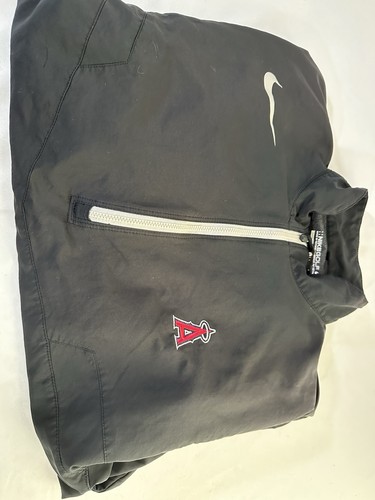Nike Golf STORM-FIT Men’s Black Angels Short Sleeve Half-Zip Jacket Size Large - Picture 5 of 6