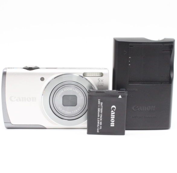 Canon】PowerShot A3500 IS(シルバー) Canon PowerShot A3500 IS 16.0