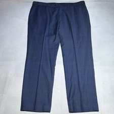 Lauren Ralph Lauren Mens Dress Pants 42x30 100 Wool Glen Plaid Check Slacks