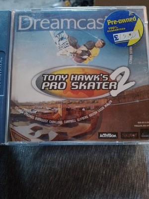 Tony Hawk's Pro Skater 2 Sega Dreamcast electronic Boutique mit Handbuch 
