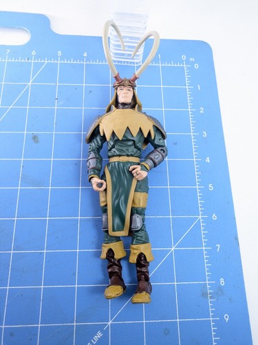 "Figura de acción ToyBiz Marvel Legends Loki 6"" serie Onslaught BAF" - Imagen 9 de 9