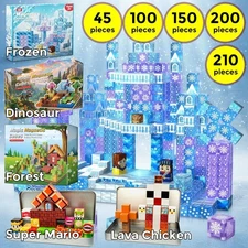 Magnetic Building Blocks STEM Toy Educational Construction Set for Kids