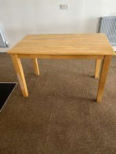 Rectangular Wood Restaurant Dining Tables, Commercial Dining Area Furniture