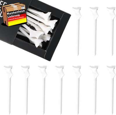 10 Stück Performance Golf-Tees   Unzerbrechliche Golf-Tees Mit 10° Neigung Für G