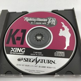 SEGA SATURN SOFTWARE K-1 GRAND PRIX FIGHTING ILLUSION SHO T-26102G
