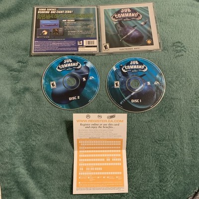 Sub Command (PC, 2001) PC! Rarely If Ever Played! Super Clean!