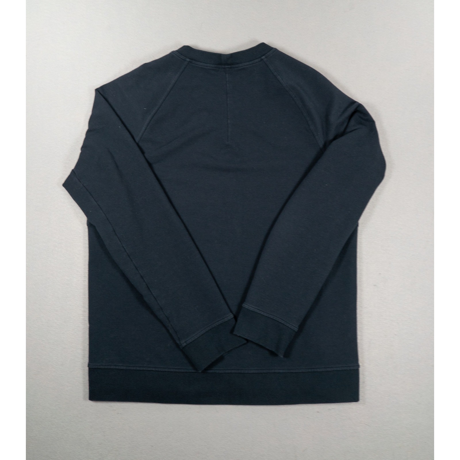 Lululemon City Sweat Crew Pullover Sweatshirt Navy Blue Men Size M Hidden Pocket image 8
