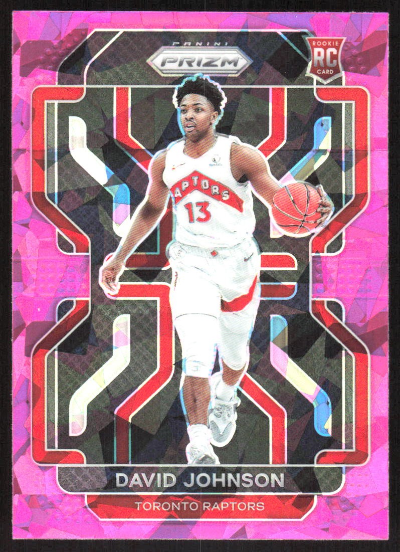 6237I 2021-22 Panini Prizm #278 David Johnson Pink Ice
