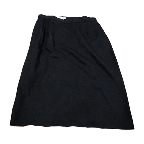 Vintage Women's Skirt Christy Hall Size 14 Black Skirt - Picture 2 of 9