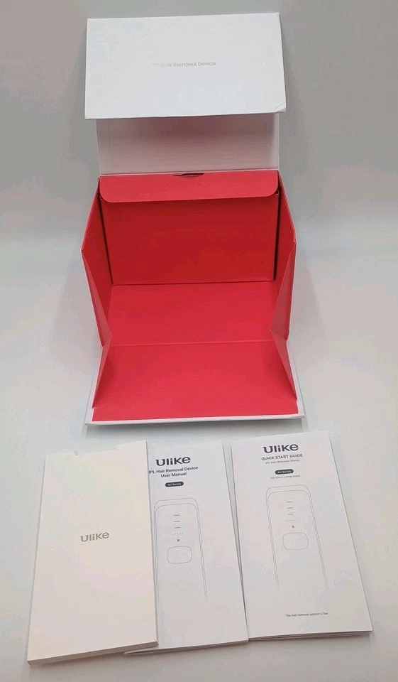 Ulike IPL Box Container - Box And Manuals Only - Device Not Included  - Image 3 of 4