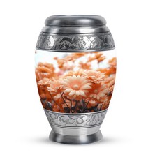 Flower Small Cremation Memorial Adult Father Unique Urn For Human Ashes 3 Inch