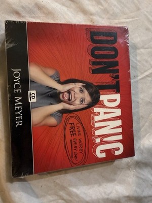 DON'T PANIC BY JOYCE MEYER AUDIOBOOK 4 Disc  Living Worry Free Every Day