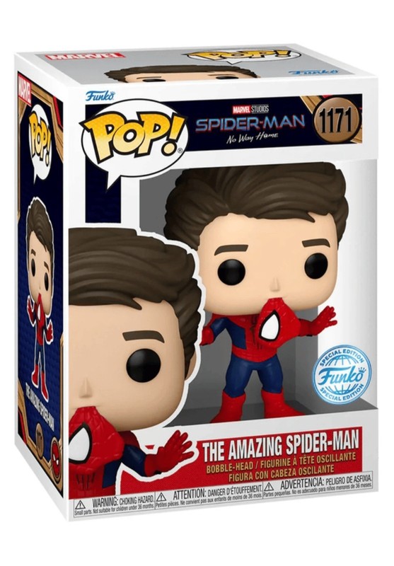 Funko Pop! Spider-Man No Way Home #1171 Spider-Man - Special Edition w/Protector