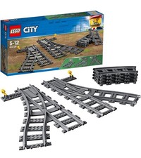 LEGO 60238 Switch Tracks Points Complete Set with 6 Pieces
