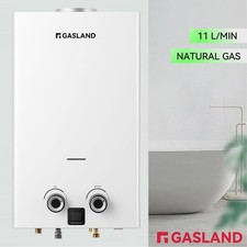 11L Tankless Natural Gas Hot Water Heater On-Demand Instant Shower Boiler 22 kW