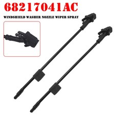 2X Windshield Washer Nozzle Wiper Spray 68217041AC für Dodge Challenger 2015-23