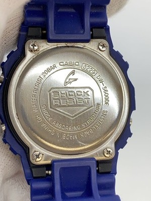Casio G-Shock DW-5600DE-2JF Denim color blue Jeans casual Wrist