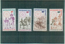 Dahomey  636-39, postfrisch