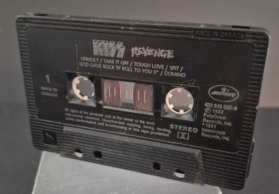 Kiss Revenge Cassette Polygram 1992 - Image 2 of 4