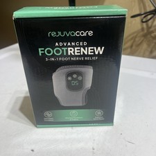 Rejuvacare Foot Renew 3-in-1 Nerve Relief Method Ankle Massager Open Box