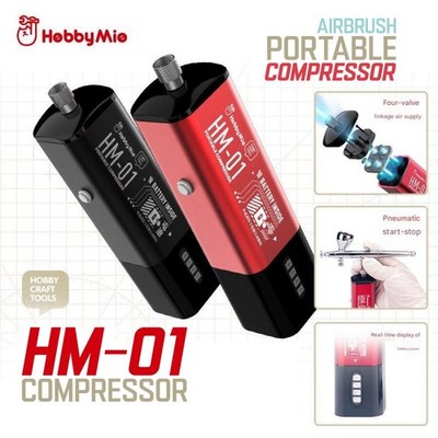 Hobby Mio: Portable Airbrush Compressor - 750mAh - HM-01