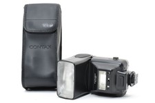   TOP MINT w/Case  Contax TLA 360 Shoe Mount Flash Strobe Flash From JAPAN