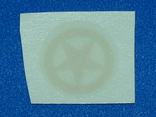 Replacement star decal for Matchbox Lesney 49a M3 Half Track Personnel Carrier