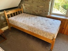 Solid Wood Single Bed Frame & Mattress - 6 available, quality frames, local del.