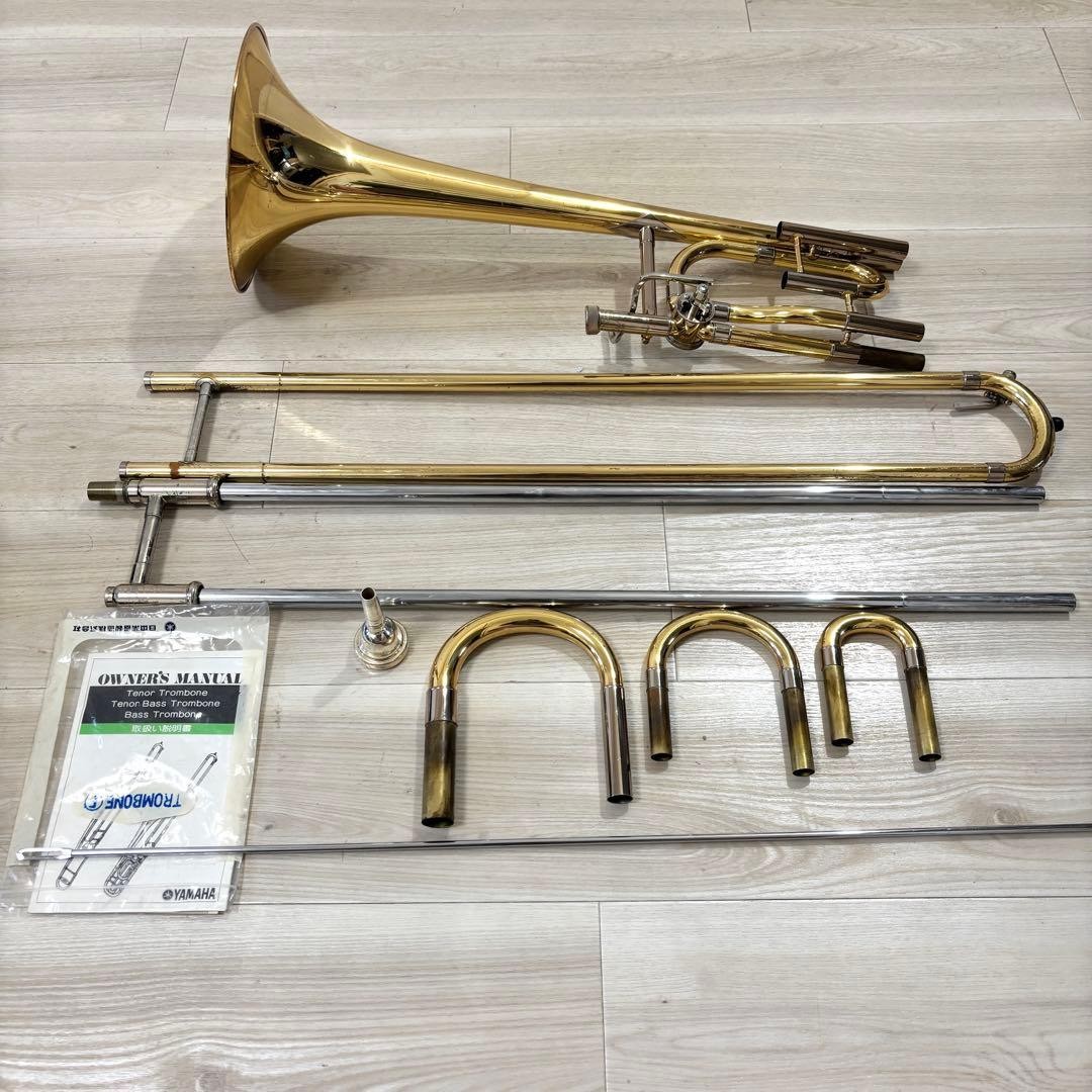 YAMAHA YSL-6440 Tenor Bass Trombone Used With Hard Case | eBay