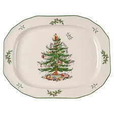 Spode Christmas Tree Oval Serving Platter 9868083