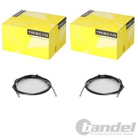 2X Triscan Handbremsseil Hinten Links+Rechts Passend FüR Renault Grand ScÉNic