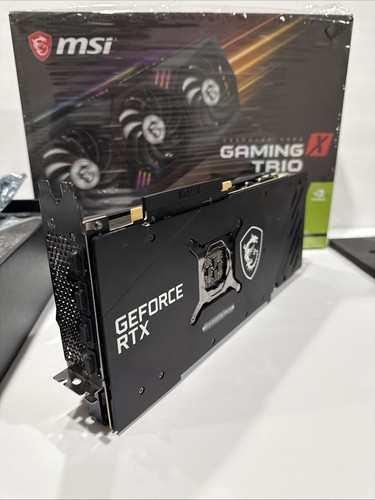 MSI GeForce RTX 3070 GAMING X TRIO 8GB Graphics Card ☆ Original Box Excellent ☆ - Afbeelding 8 van 17