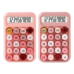 Calculatrice scientifique avec LCD Grand écran vibrant anti-dérapant Silicone Pad pour