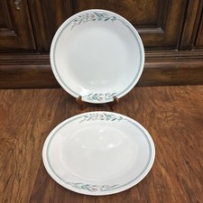 2 Corelle ROSEMARIE 10 1/4 Dinner Plates 