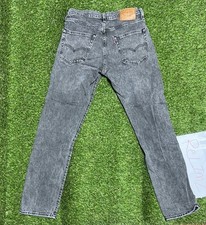 Levi s Premium Lot 502 Denim Jeans Men s Size W31 L32 Casual Classic Blk Big E