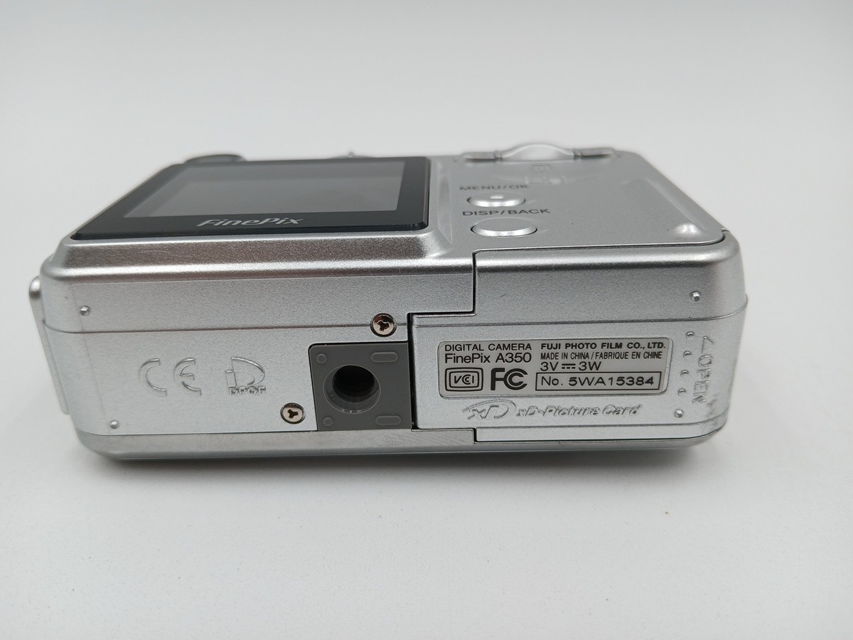 Fujifilm FinePix A Series A350 5.2MP Digital Camera - Silver