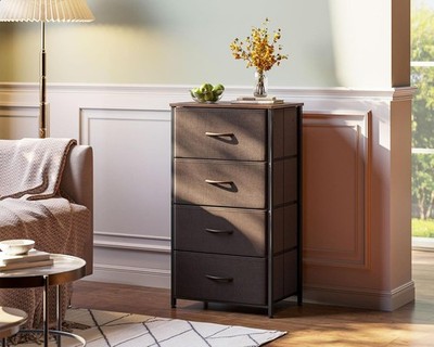 small dark brown dresser Vanmore Dark Brown Dresser and Mirror main image 1