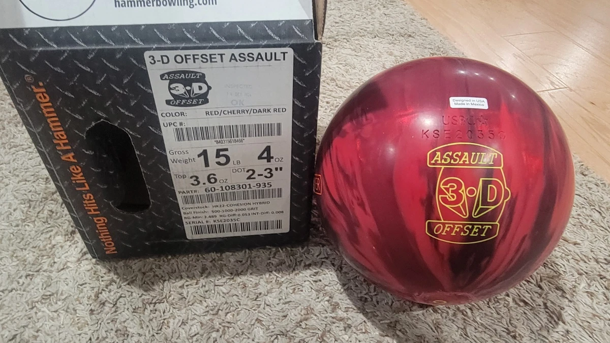 Hammer Hybrid Reactive 15 lb Item Weight Bowling Balls for sale | eBay