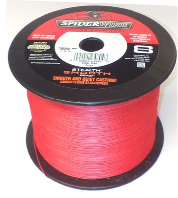 Spiderwire Stealth Smooth 8 Braid 1800m 20lb (0,10mm) Code Red AUSVERKAUF