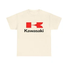Kawasaki Logo T Shirt S-5XL NEW Unisex Cotton Tee