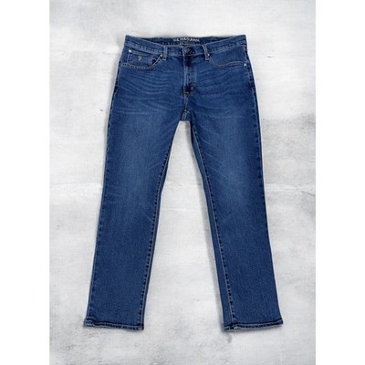 US Polo Assn Activate/Stretch Jeans Men s Size 38x32 Blue Medium Wash Denim EUC!