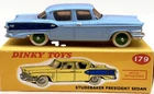 Dinky Toys 179 Studebaker President Sedan Restored Repro Box Vintage Diecast Car