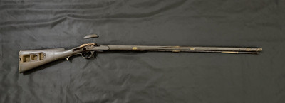Original British Brunswick P1837 Type Two Groove Rifle Stock!