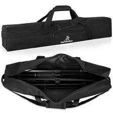 Heavy Duty Tripod Carrying Case Bag Shoulder Strap 29x4.5x4.5 Inch Monopod