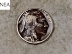 1917 Buffalo Nickel (Lamination Error Obv) ~ Extra Fine XF/EF ~  ZB415