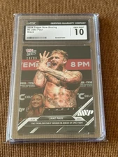 2024 Topps Now MVP Boxing Ring Girl SYDNEY THOMAS Jake Paul BLACK # 14/99 CGC 10