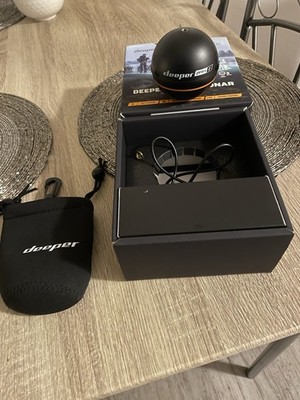 Deeper Smart Sonar Pro+ 2 Fischfinder Echolot   mit Tiefenmesser und GPS-Sender