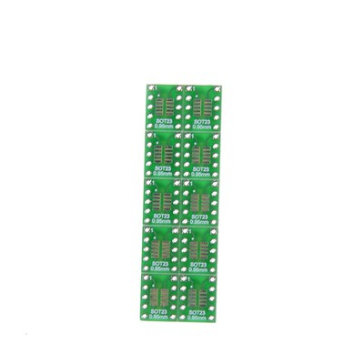 10PCS SOT23 SOP10 MSOP10 Umax SOP23 to DIP10 Pinboard PCB Board ConverODYCCCHAH$