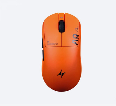 ATK A9 Air Wireless Gaming Maus PAW3950 Ultra 8K 30000 DPI Orange