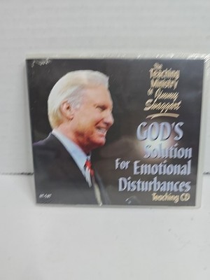 New Sealed JIMMY SWAGGART - God's Solution For Emotional Disturbances - CD